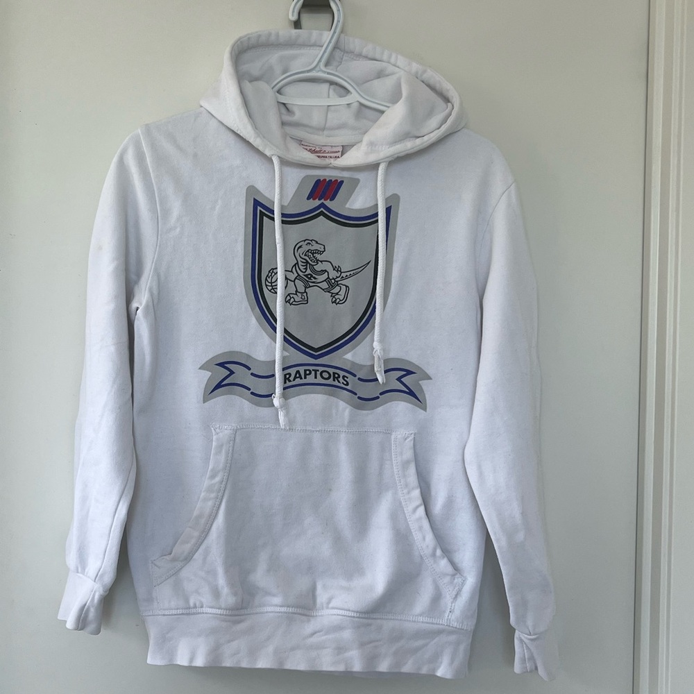 Mitchell & Ness Toronto Raptors throwback vintage hoodie